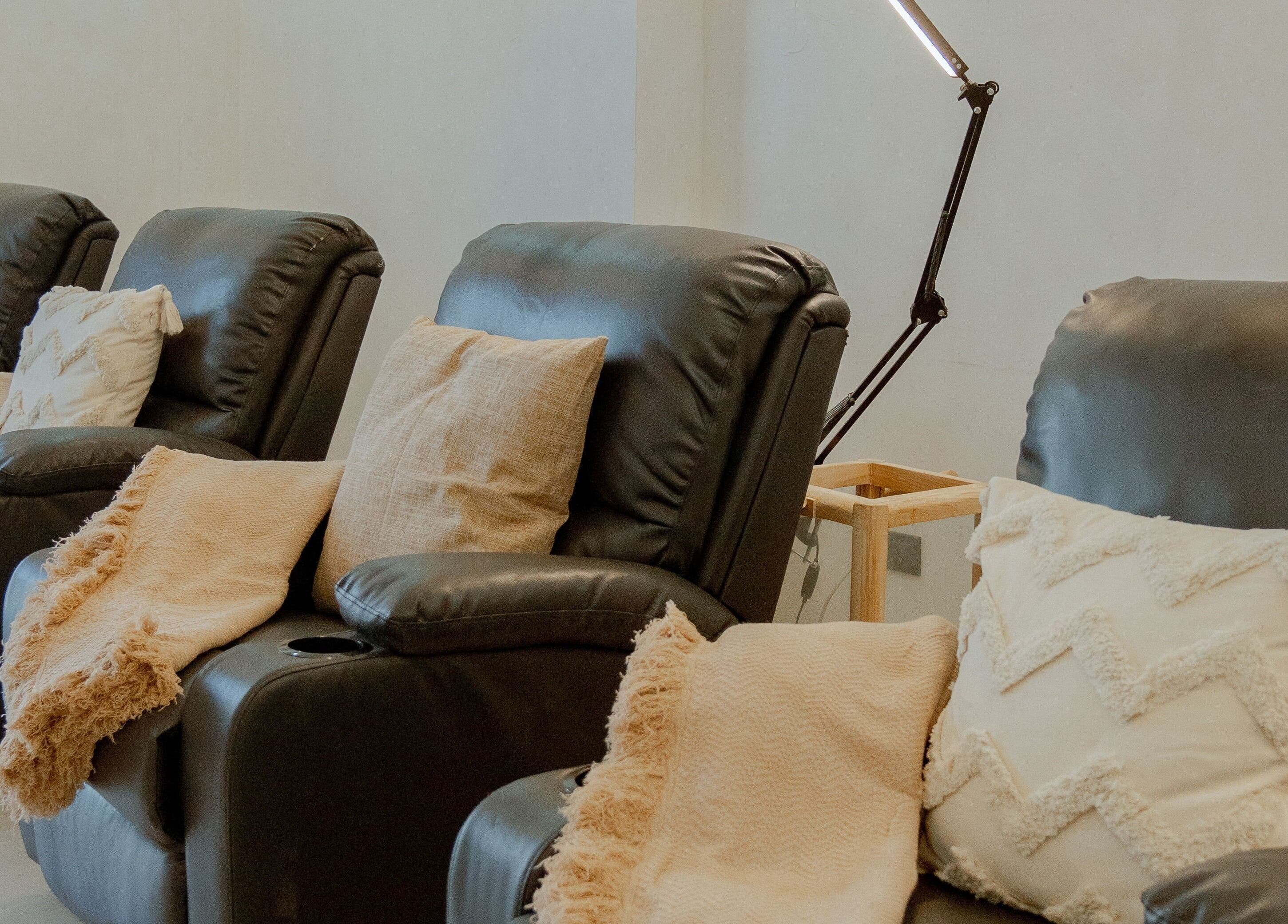 Comfortable seating at NEW Lounge La Union, Bacnotan, Ilocos Region, PH offers ultimate relaxation.