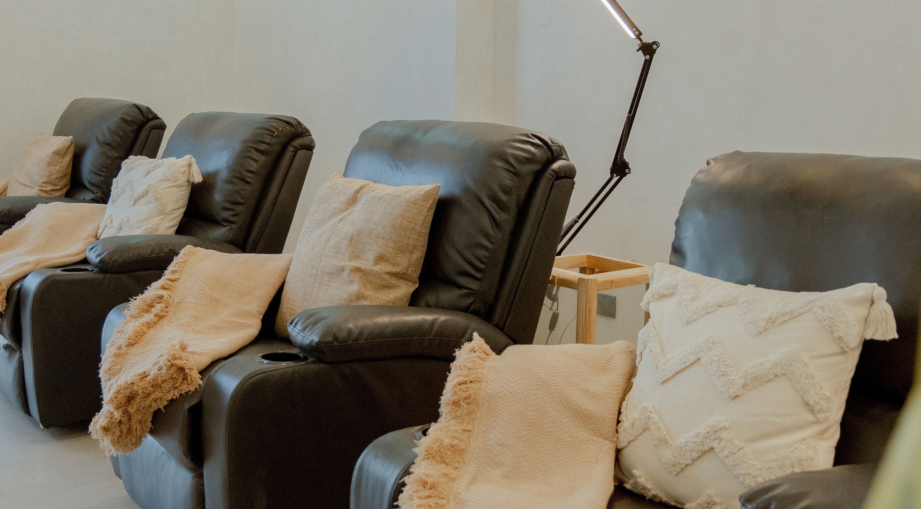 Comfortable seating at NEW Lounge La Union, Bacnotan, Ilocos Region, PH offers ultimate relaxation.