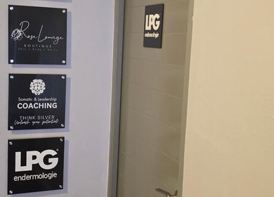 Entrance to Endermologie & Slimming in SOMERSET WEST, Western Cape, ZA featuring business signage.