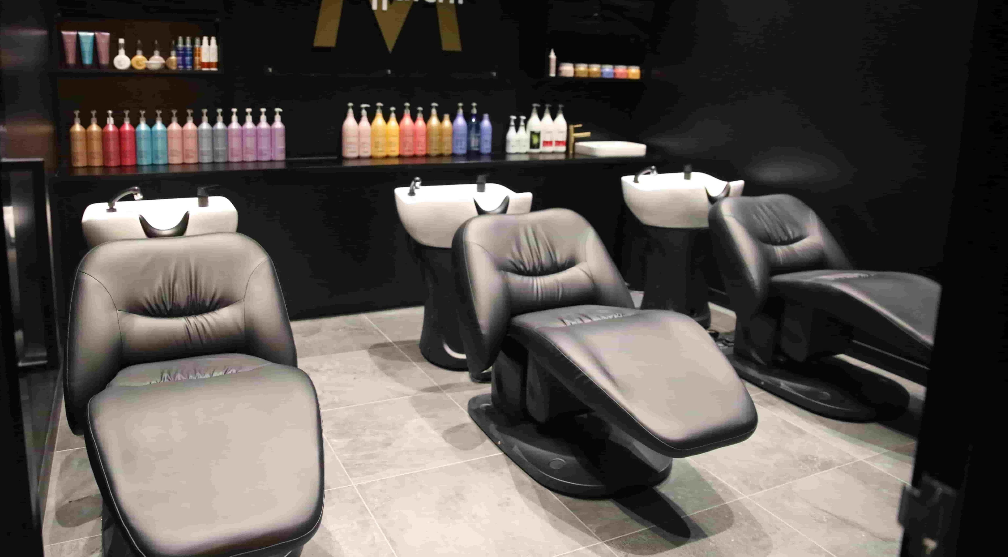 Luxurious wash stations at Mojjatchi | Launceston, a premium salon in Launceston, TAS, AU.