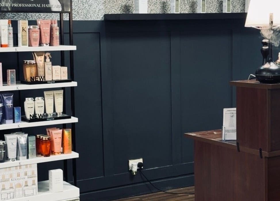 Elegant product display at Scott McKinnon Aesthetics and Skin Clinic in Saltcoats, Scotland, GB.