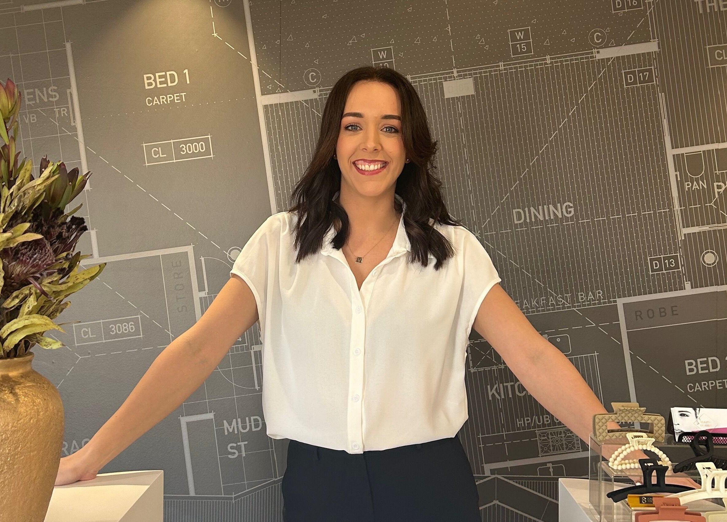 Abbie Lynch Wax Specialist in Mildura, Victoria, AU welcoming clients in stylish salon.