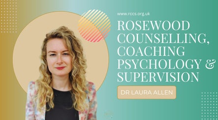 Dr Laura Allen at Rosewood Counselling, Coaching Psychology & Supervision, Burbage, England, GB.