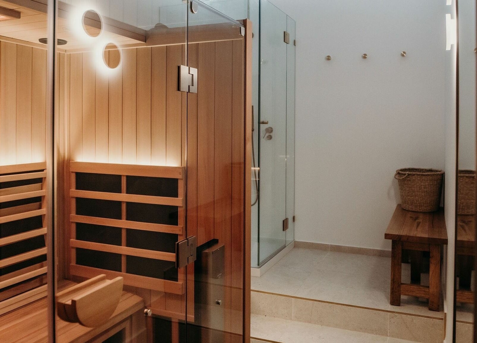 Luxury sauna room at Zadig Studio - Newcastle, New South Wales, AU offering a tranquil wellness retreat.