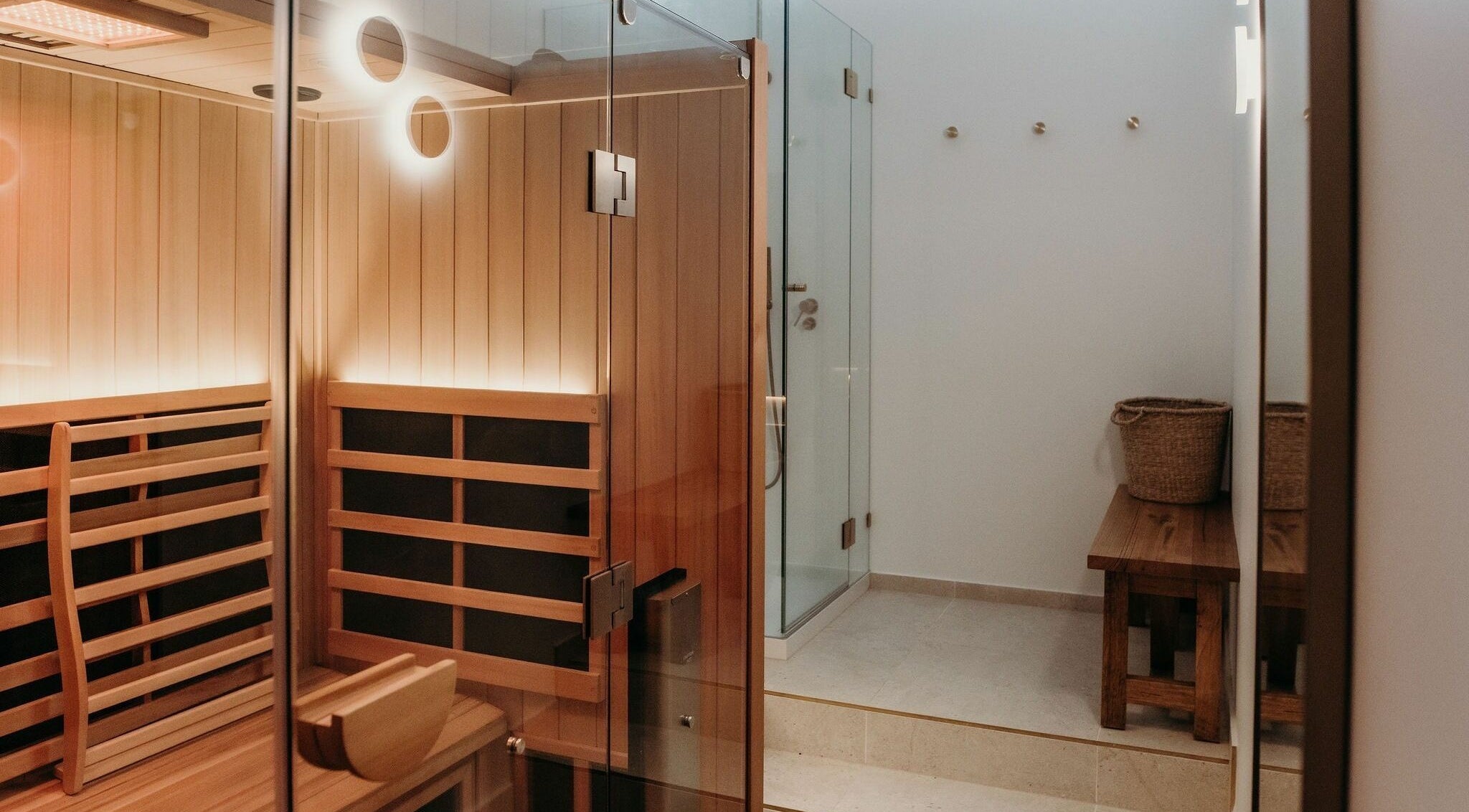 Luxury sauna room at Zadig Studio - Newcastle, New South Wales, AU offering a tranquil wellness retreat.