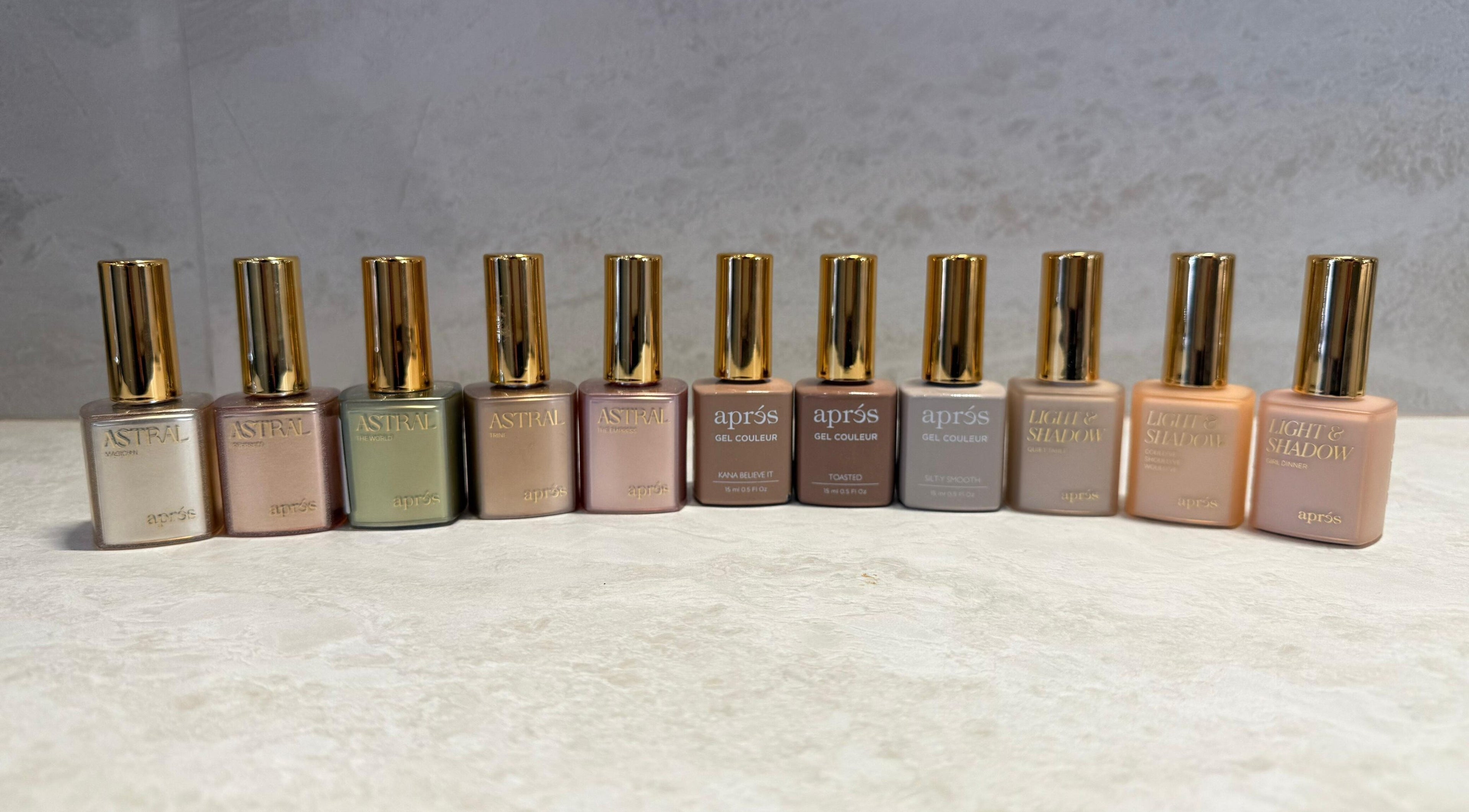 Variedad de esmaltes astral en Strawbeauty Cumbaya, Quito, Pichincha, EC para uñas elegantes.