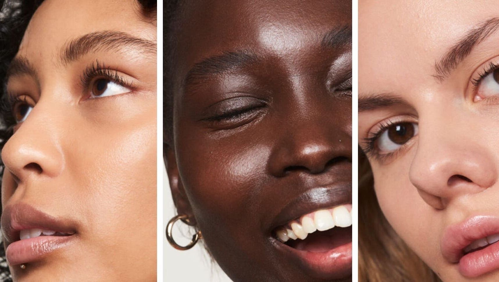 Diverse smiling faces showcasing skincare at Skin Clinic by Kerry Courtney, Serenity Dental Spa Chorlton, Manchester, England, GB.