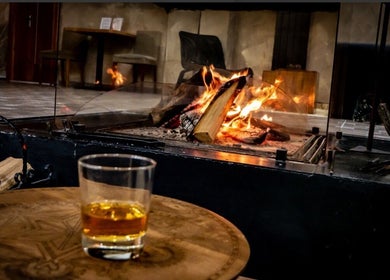 Топла камина в Riverside Boutique Hotel Bansko, Банско, Благоевград, BG.