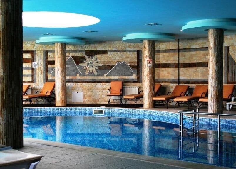 Интериор на басейн в Evia Spa в Zara Hotel BANSKO, Банско, Благоевград, BG.