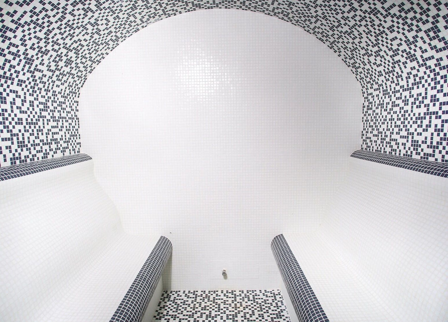 Мозайка хамам в Evia Spa в Olive Villas Sozopol, Созопол, Бургас, BG.