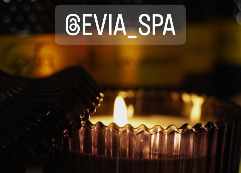 Запалена свещ в Evia Spa в Santa Marina, Viva Mare Sozopol, Созопол, Бургас, BG.
