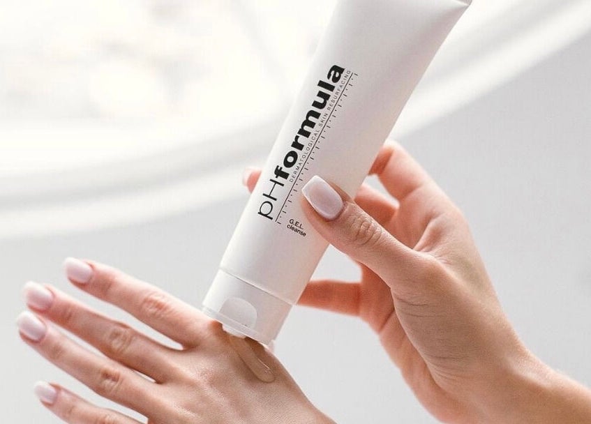 Applying skincare gel at Skinvestment in Pretoria, Gauteng, ZA. Perfect for radiant, smooth skin.