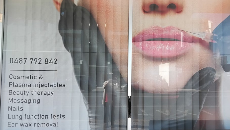 Aesthetics By Lee, Nambucca Heads, New South Wales, AU: beauty services signage featuring lip injections.