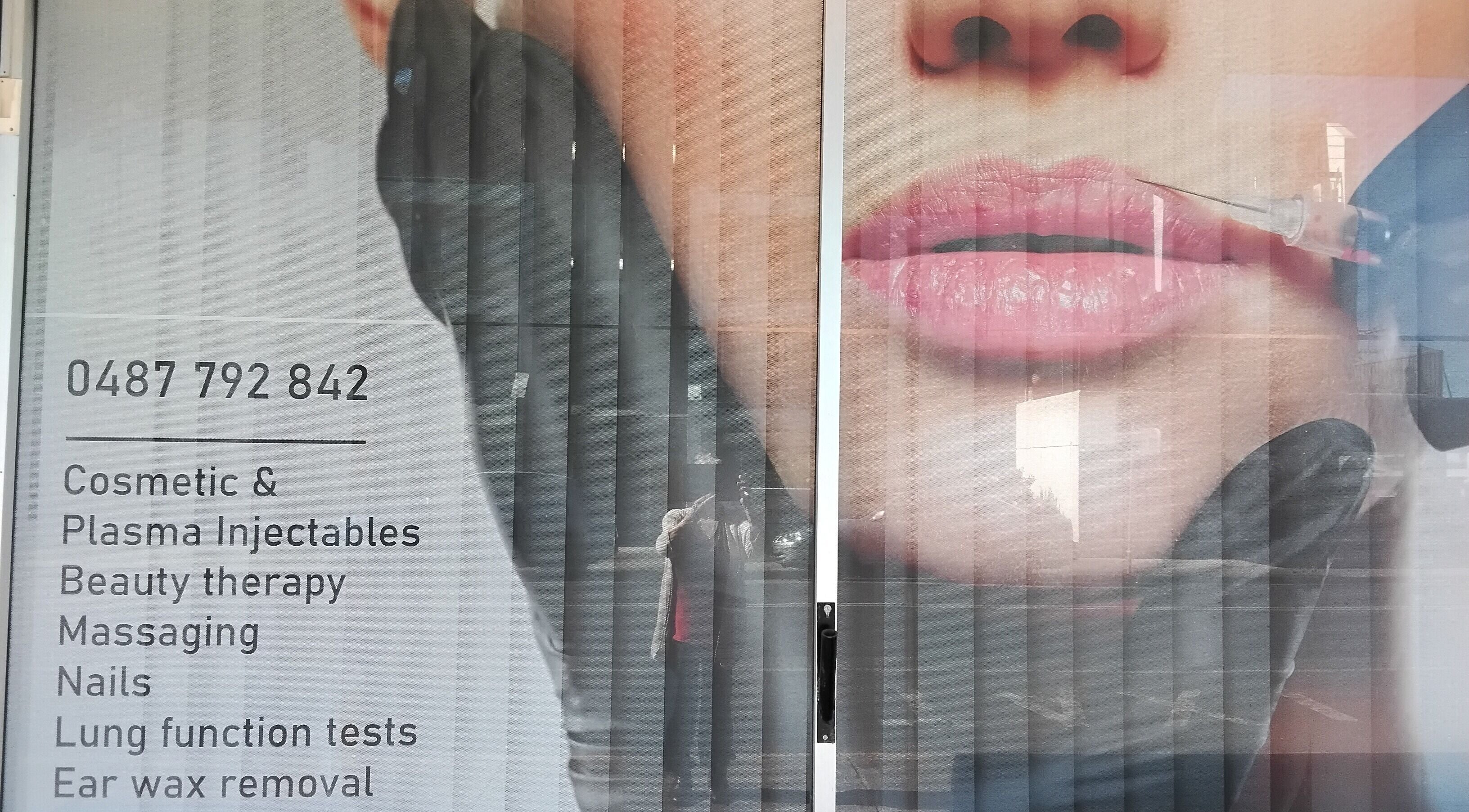 Aesthetics By Lee, Nambucca Heads, New South Wales, AU: beauty services signage featuring lip injections.