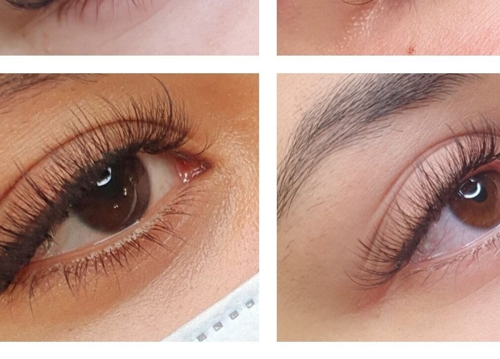 Delicate eyelash extensions at Lashes in Style, Levin, Manawatū-whanganui Region, NZ showcasing precise beauty.