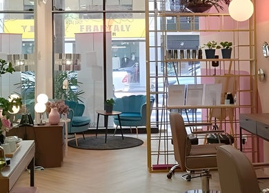 Elegant interior of Dashing Diva Plaza Damas, Kuala Lumpur, with modern decor and relaxing ambiance.
