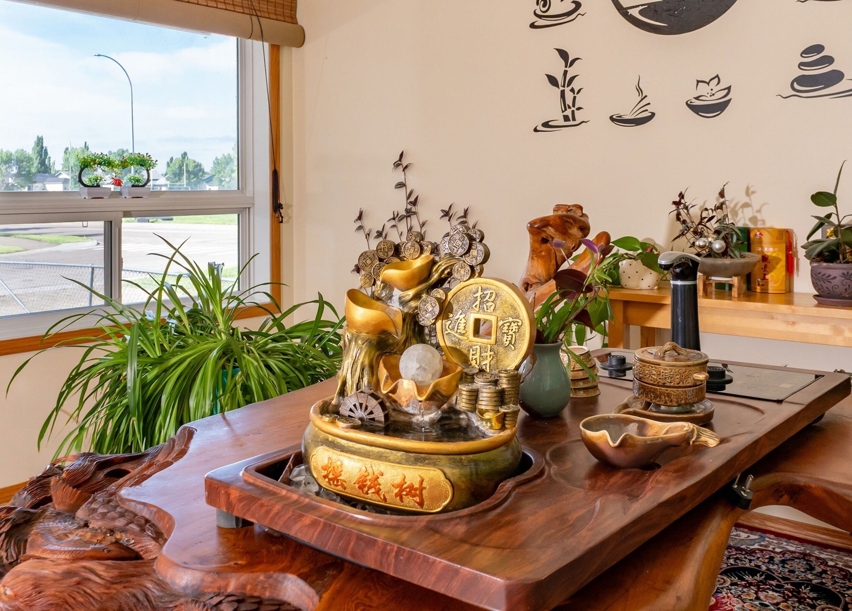 Elegant decor in Massage by Anna Ltd, Red Deer, Alberta, CA creating a tranquil and inviting environment.