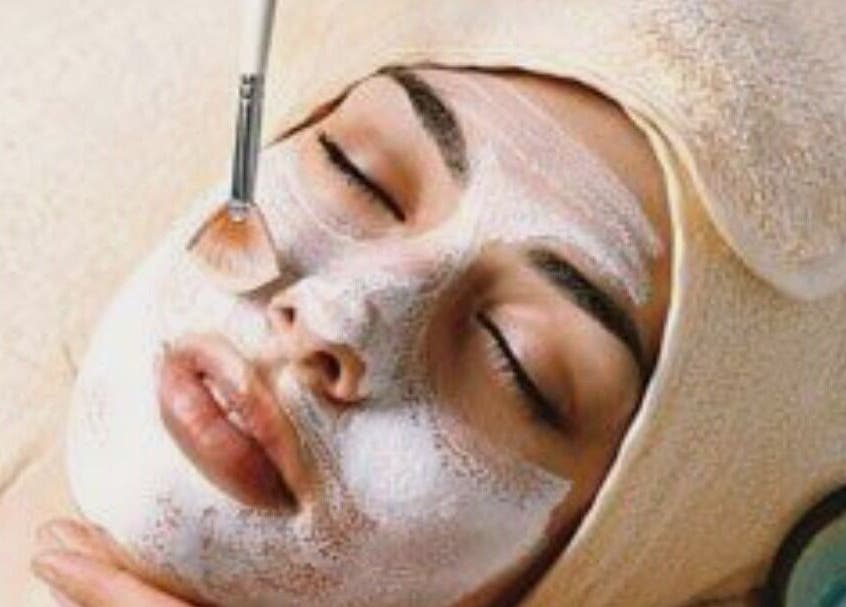 Facial treatment at Azazua Palace in SELAMA, PERAK, MY, showcasing a soothing mask application.