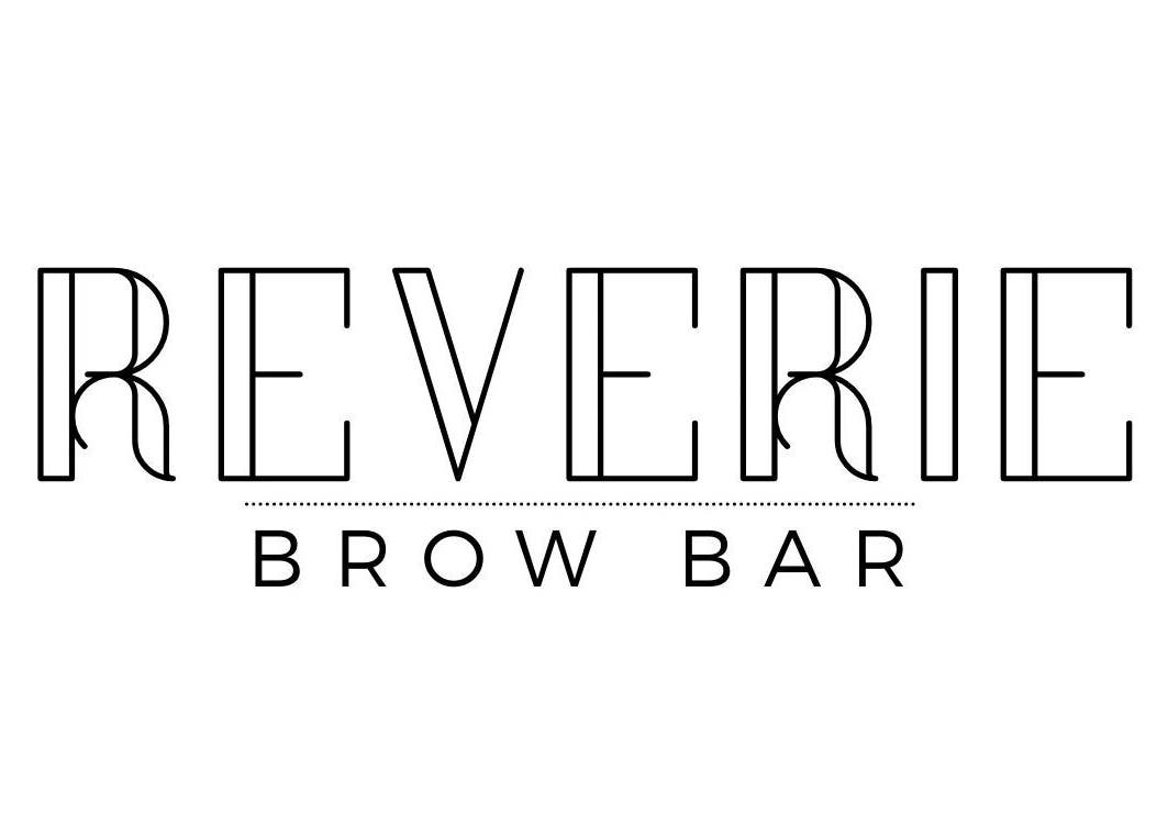 Reverie Brow Bar logo showcasing its elegant design, located in Freeland, Michigan, US.