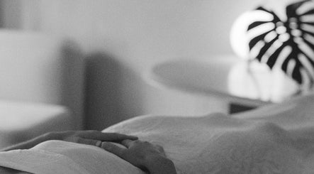 Relaxation at Melt by Cass Magill, Bronte, NSW, AU. Featuring tranquil ambiance with soft lighting and soothing decor.