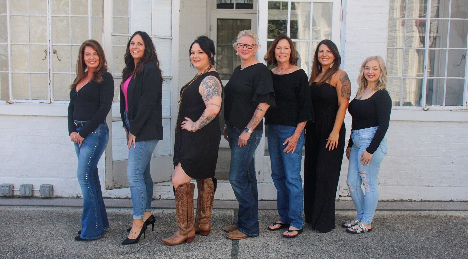 Professional team at So Kno Bliss Salon, Knoxville, Tennessee, US, showcasing diverse expertise and welcoming ambiance.
