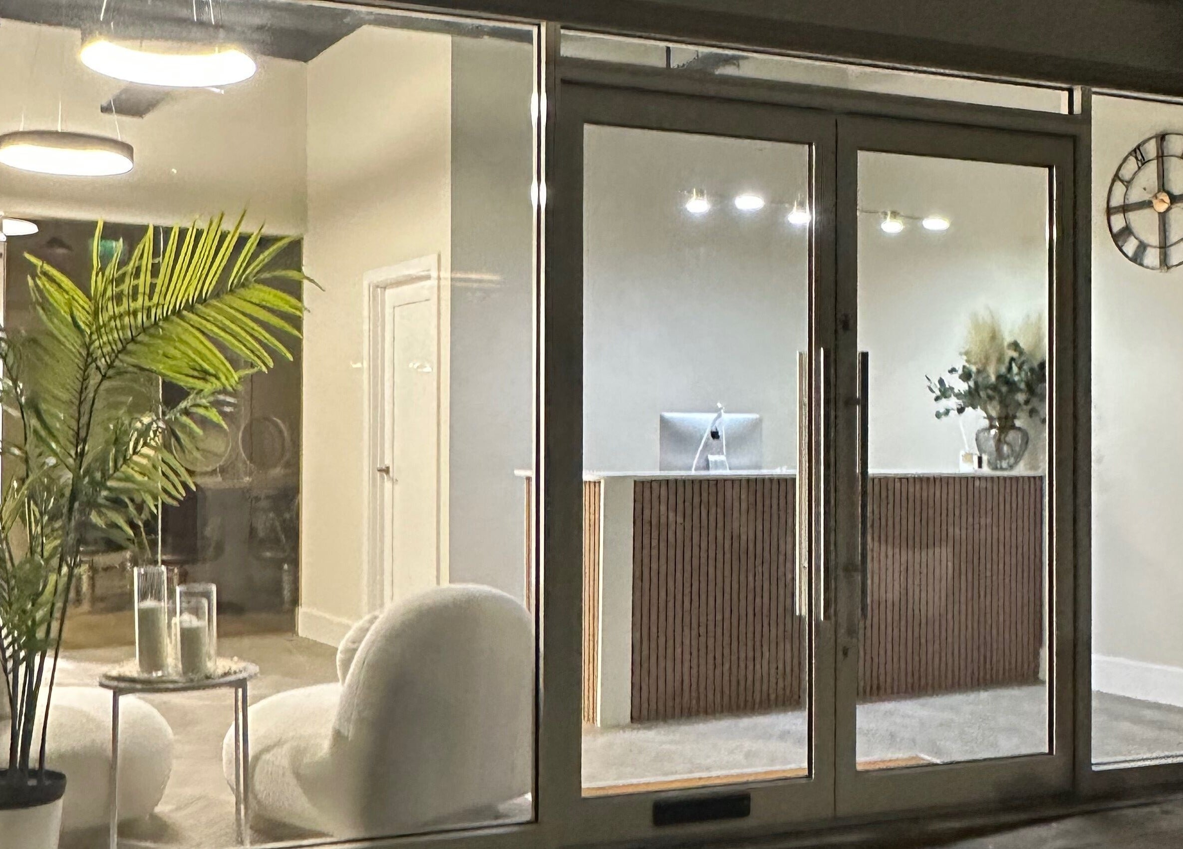 Chic reception area at Debut - Stanford-Le Hope with modern decor, Stanford le Hope, England, GB.