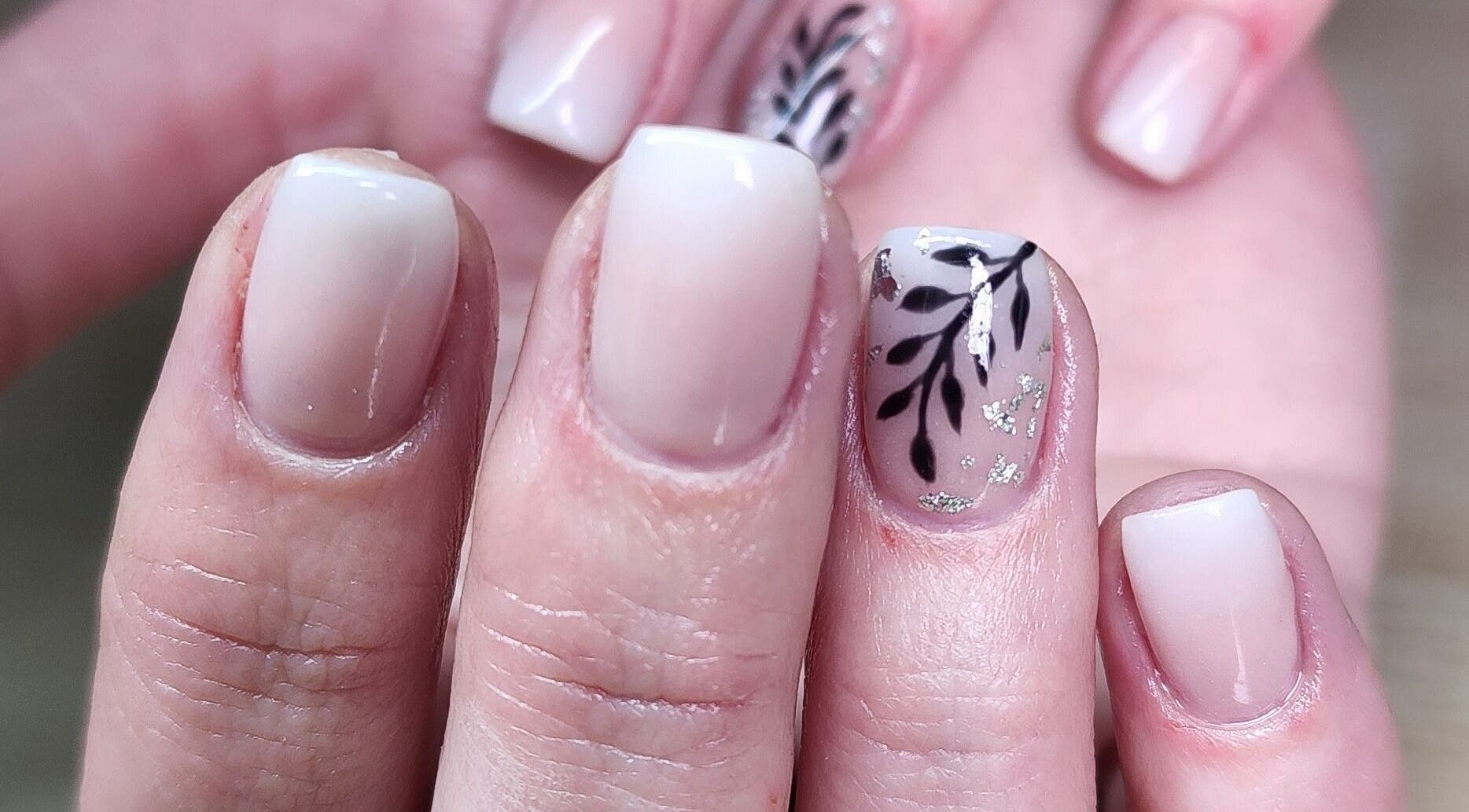 Elegant nail design at La Bella Vita Beauty Salon & Nail Bar, Lydenburg, Mpumalanga, ZA.