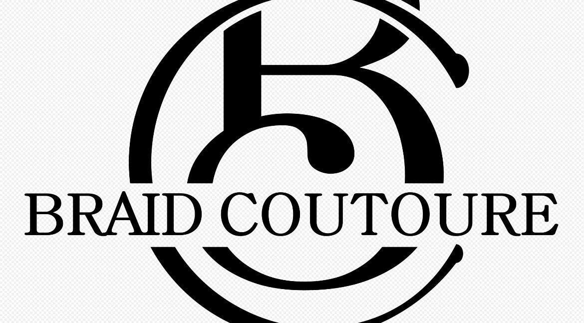 Braid Couturee logo in Bridgetown, Saint Michael, BB, highlighting the sophisticated design and branding.