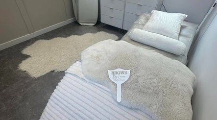 Inviting treatment room at BY BROWN in Hetton-le-hole, England, GB with plush bedding and elegant decor.