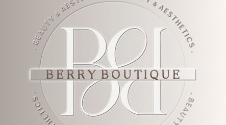 Berry Boutique's sleek logo in Epsom, England, GB representing beauty and aesthetic excellence.