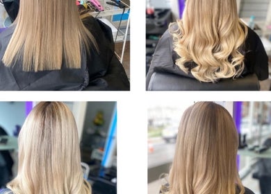 Elegant hair transformations at KC CUTZ @ k&d hair beauty wellness, Kilmarnock, Scotland, GB.