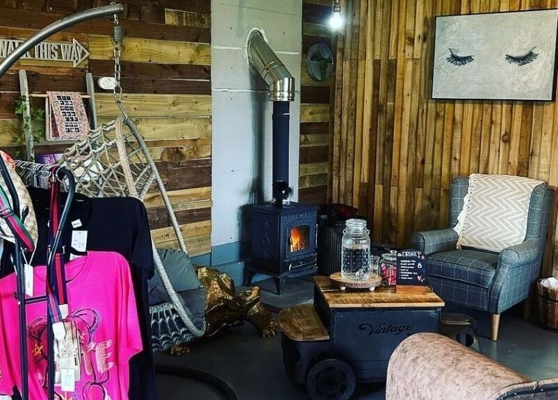 Cozy interior of Lady Muck, Bilston featuring rustic wood decor in Bilston, Scotland, GB.