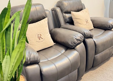 Comfortable lounge chairs at Remedy Thai Massage and Spa, Auckland, Auckland, NZ, perfect for relaxation.