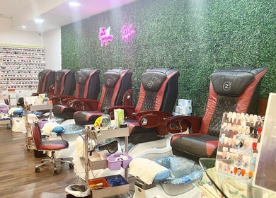 Relaxing pedicure chairs at Findon Nails and Spa Findon Shopping Centre (COLES), Findon, South Australia, AU.