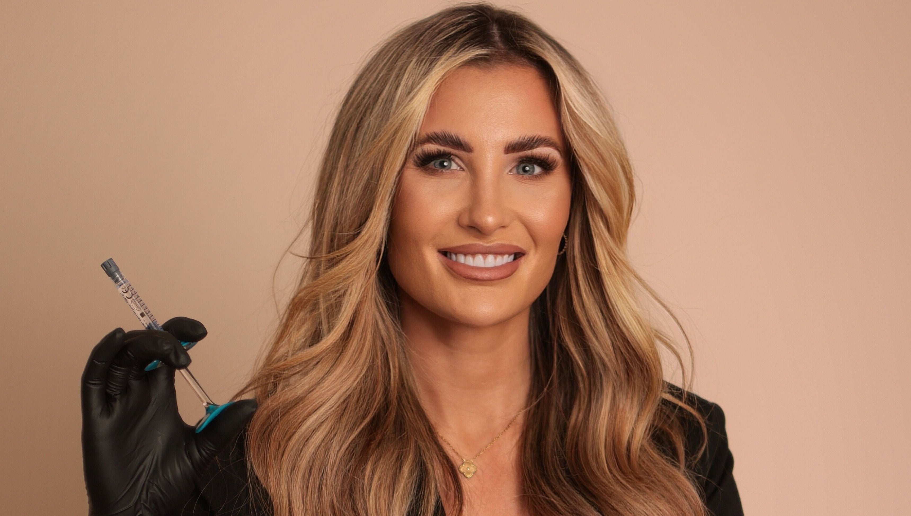 Professional at LIV Aesthetics - Brow and Co Shipley, Shipley, England, ready for beauty treatment.