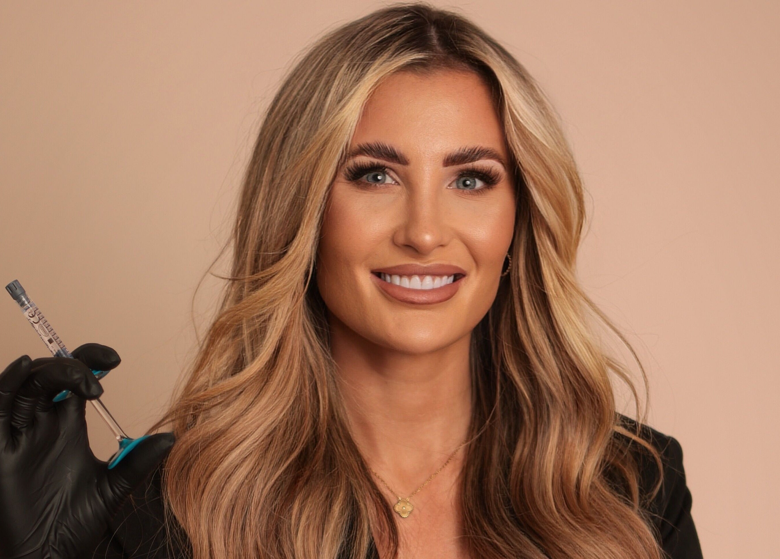 Professional at LIV Aesthetics - Brow and Co Shipley, Shipley, England, ready for beauty treatment.