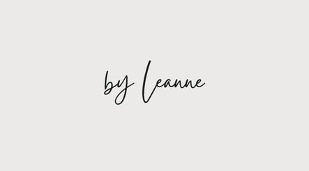 Stylized handwriting of 'by Leanne' for Profile by Leanne, Basingstoke, England, GB.