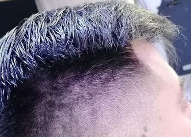 Corte de cabello moderno en Yisus Style Barberia, Monterrey, Nuevo León, MX.