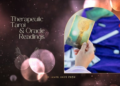 Leitura de tarot terapêutico em The Inner Voice Path, Fernão Ferro, Setúbal, PT.