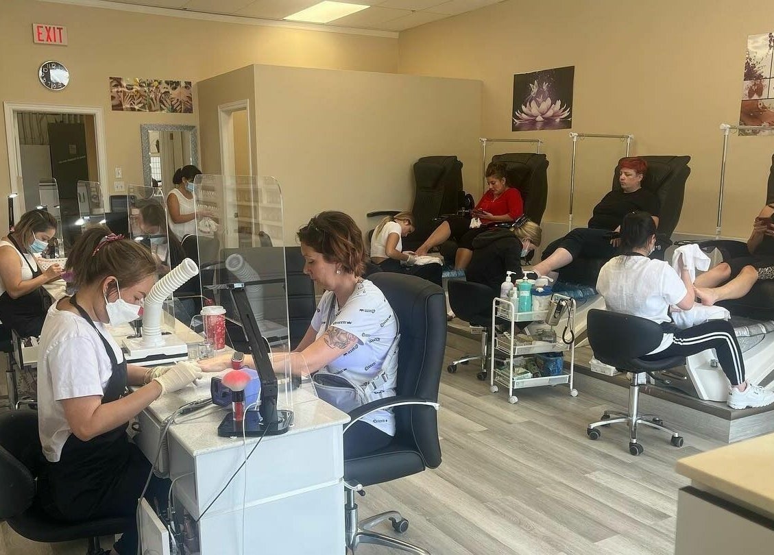 MyLinh Nails and Spa offers relaxing pedicures in Chatham-Kent, Ontario, CA with a calming ambience.