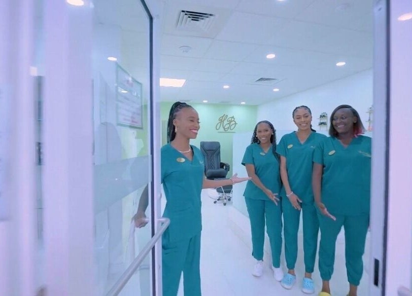 Team at Highlighted Beauty by Shan Spa welcomes guests in St. Philip, BB.