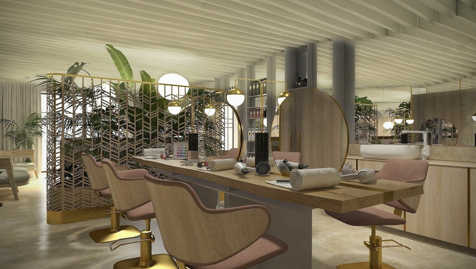 Elegant nail care area at Ida Spa Dorobanti, București, București, RO with lush decor and plush seating.