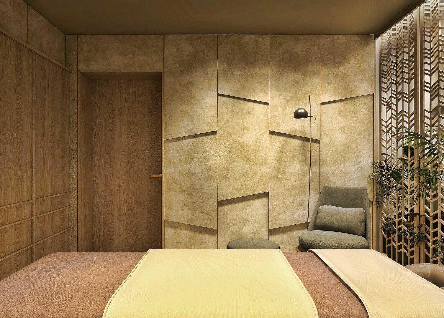 Relaxing treatment room at Ida Spa Dorobanti in București, București, RO, featuring elegant decor and tranquil ambiance.