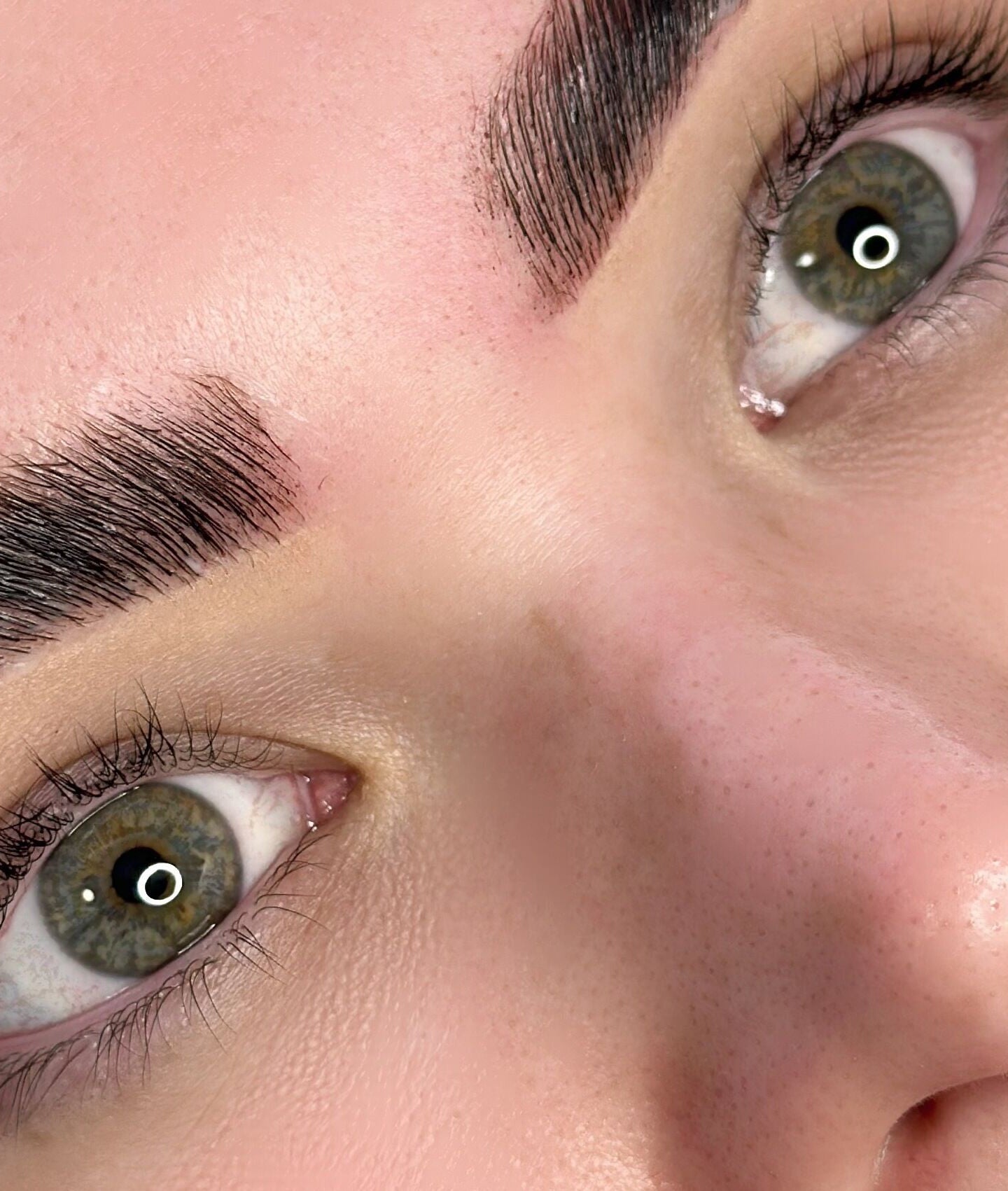 Expertly shaped brows at Embossed Brows, Mount Louisa, Queensland, AU, showcasing precision and style.