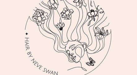Artistic illustration of flowers and flowing lines at Hairbyneveswan, Dundee, Scotland, GB.