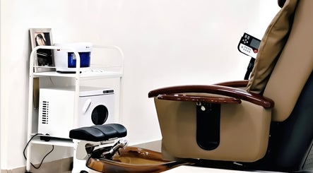 Luxurious pedicure chair and spa equipment at Beauty Room Salon, Dibba, AE. Experience ultimate relaxation.