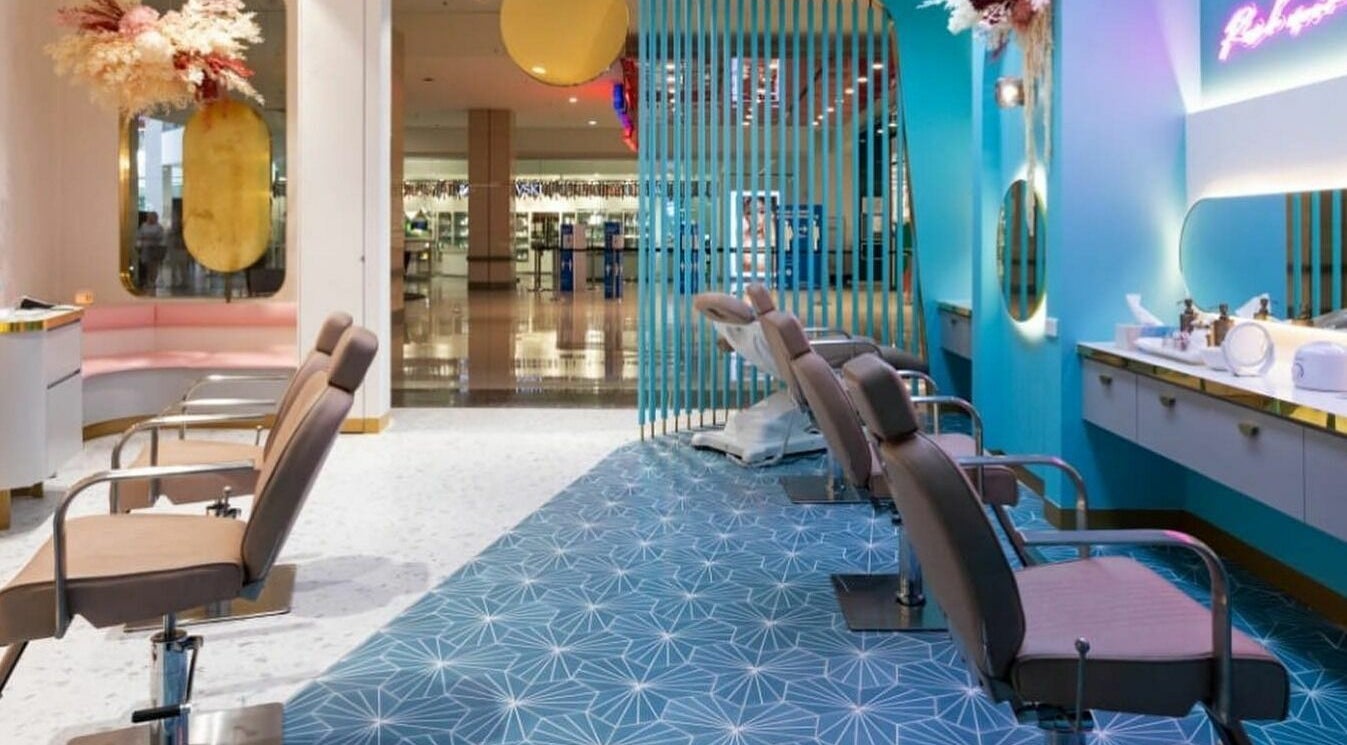 Modern beauty salon chairs at Divas Brow Eastgardens, Eastgardens, New South Wales, AU with stylish decor.