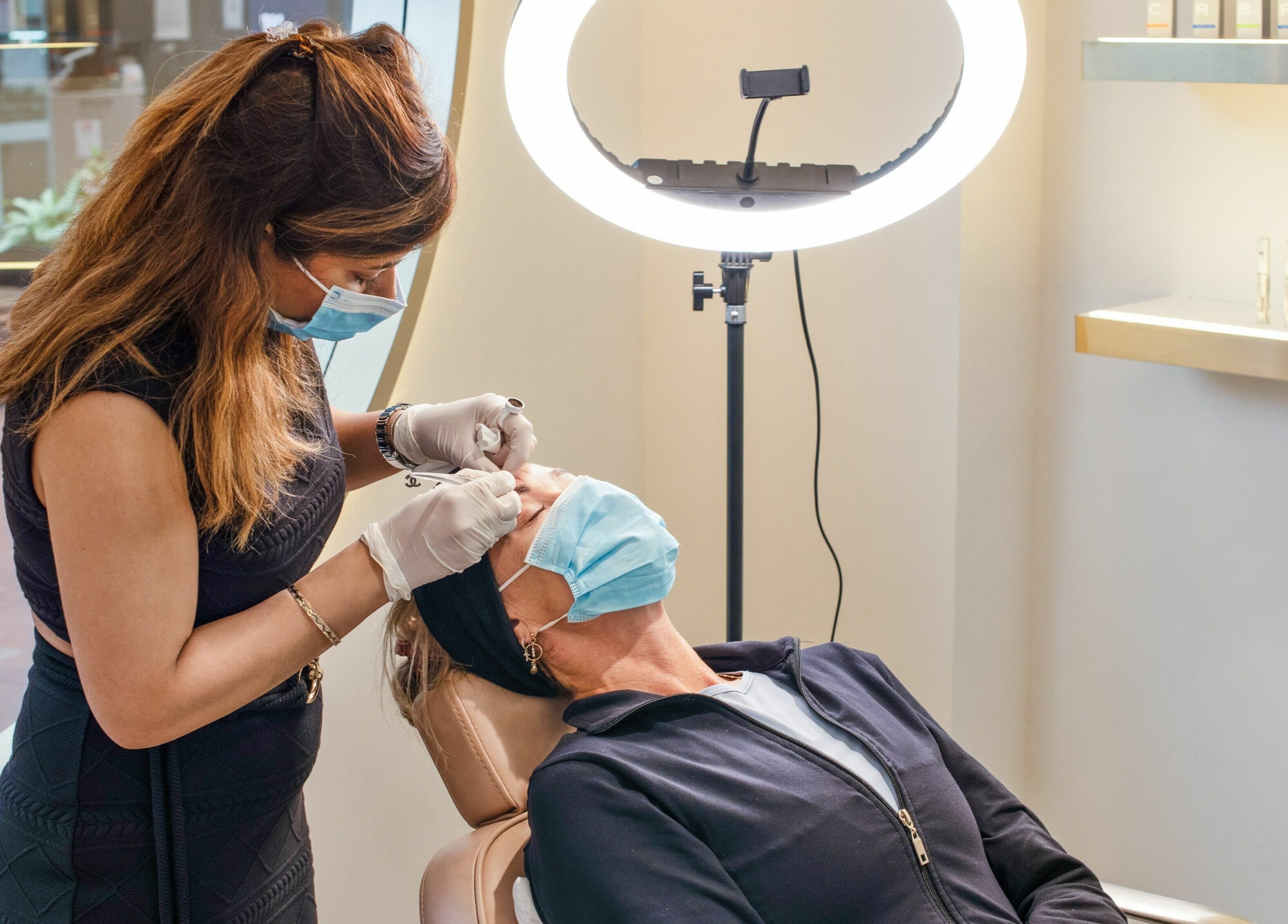 Expert eyebrow threading at Divas Brow Warringah Mall, Brookvale, New South Wales, AU