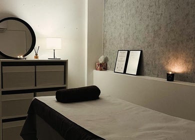 Το δωμάτιο θεραπείας της Vesento Physiotherapy Nicosia Gesy στη Λευκωσία, Κύπρος προσφέρει χαλάρωση και ηρεμία.