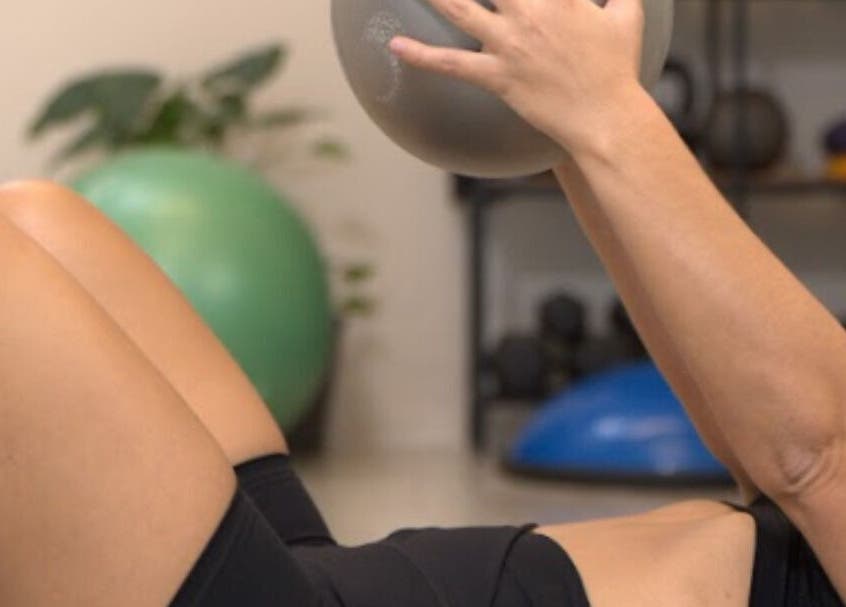 Client exercising at Vesento Physiotherapy Limassol Gesy, Mesa Geitonia, Limassol, CY, enhancing well-being.